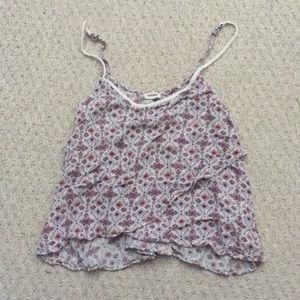 Garage flowy tank top